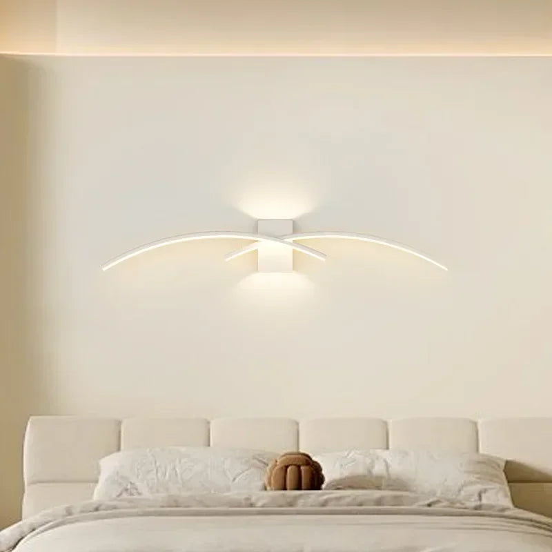 Moderne LED Wandlamp - Dimbare Op- en Neerwaartse Wandlamp voor Slaapkamer, Woonkamer en Interieur Ruimtes