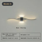 Moderne LED Wandlamp - Dimbare Op- en Neerwaartse Wandlamp voor Slaapkamer, Woonkamer en Interieur Ruimtes