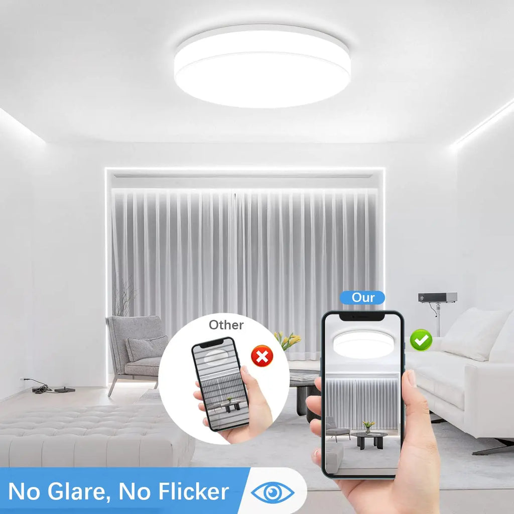 IRALAN Ultra-Dunne Ronde LED Plafondlamp