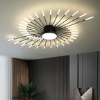 LED Nordic Vuurwerk Plafond Chandelier - Moderne Interieur Verlichting Fixture