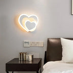 Moderne LED Hartvormige Wandlamp