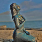 Genezing Godin Sculptuur: Hars abstract