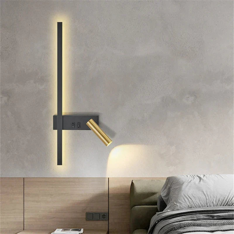 Moderne LED Wandlamp - Nordic Stijl voor Creatieve Thuisdecoratie