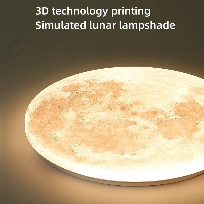 Maanoppervlak Artistieke Moderne Plafondlamp