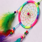 Eenvoudige creatieve woningdecoratie ornamenten dromenvanger auto hanger (Wit)