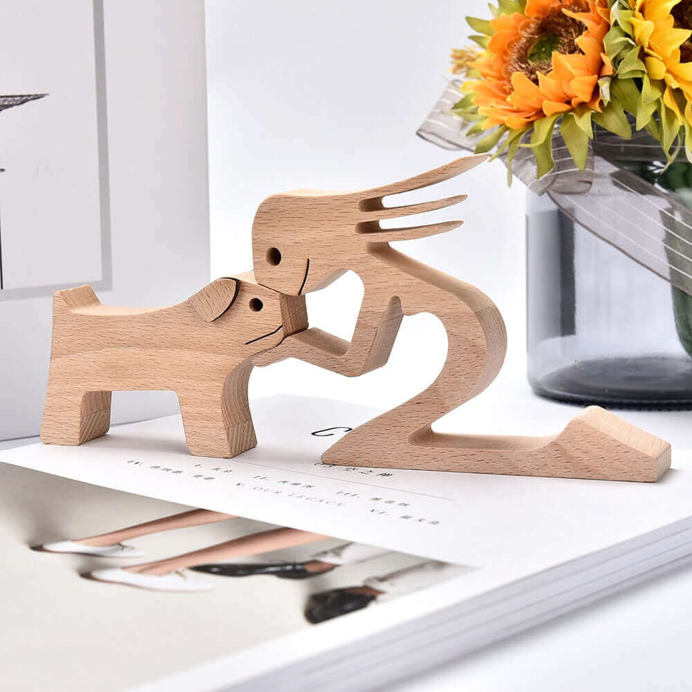 Deense Houten Dieren Ornamenten