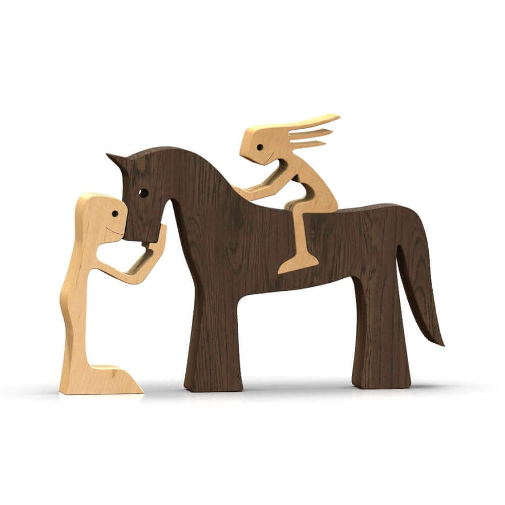 Deense Houten Dieren Ornamenten