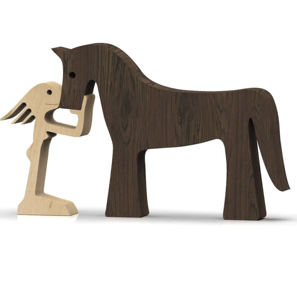 Deense Houten Dieren Ornamenten