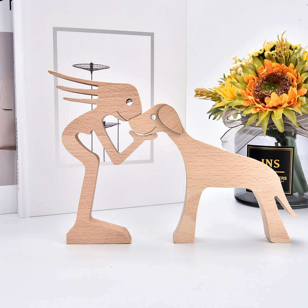 Deense Houten Dieren Ornamenten