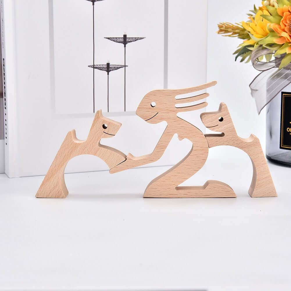 Deense Houten Dieren Ornamenten