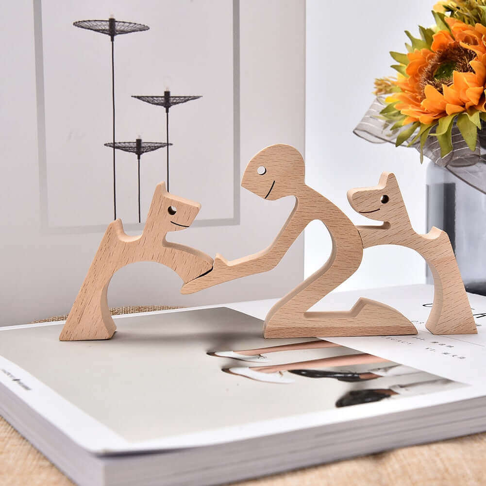 Deense Houten Dieren Ornamenten