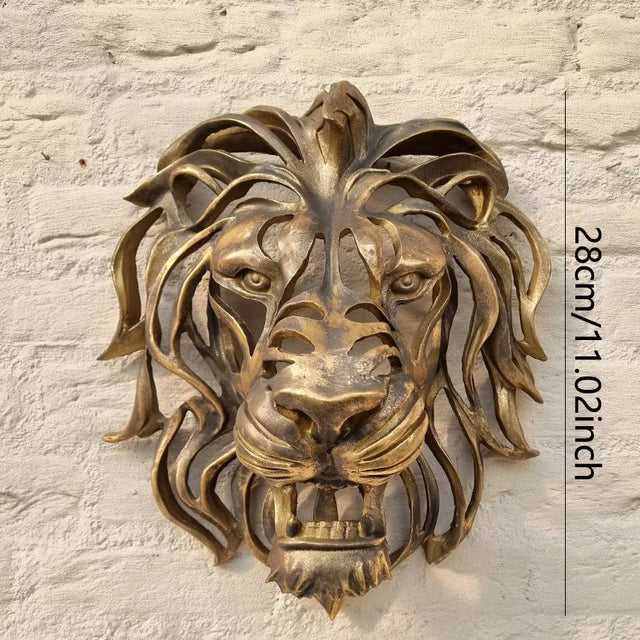 RegalRoar Leeuw - Leeuw Hoofd Wand Sculptuur