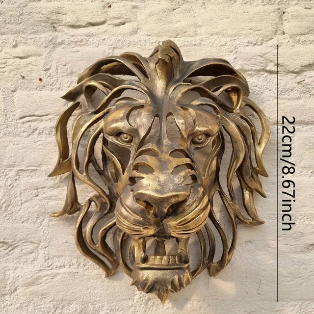 RegalRoar Leeuw - Leeuw Hoofd Wand Sculptuur