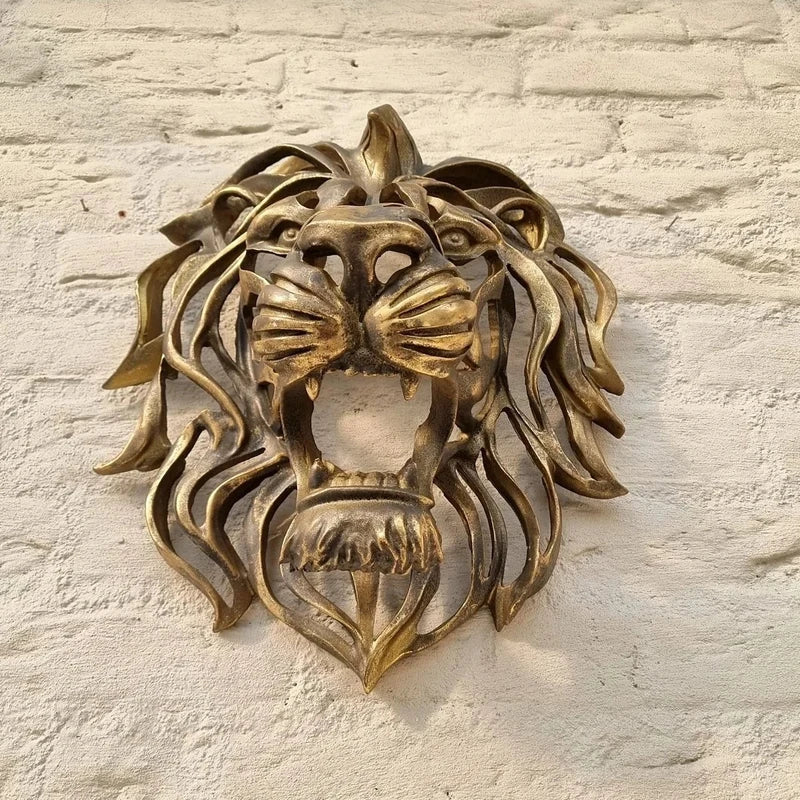 RegalRoar Leeuw - Leeuw Hoofd Wand Sculptuur