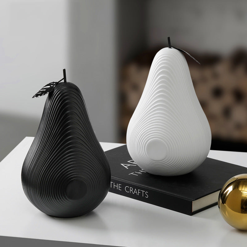 Monochrome Fruit Hars Decor