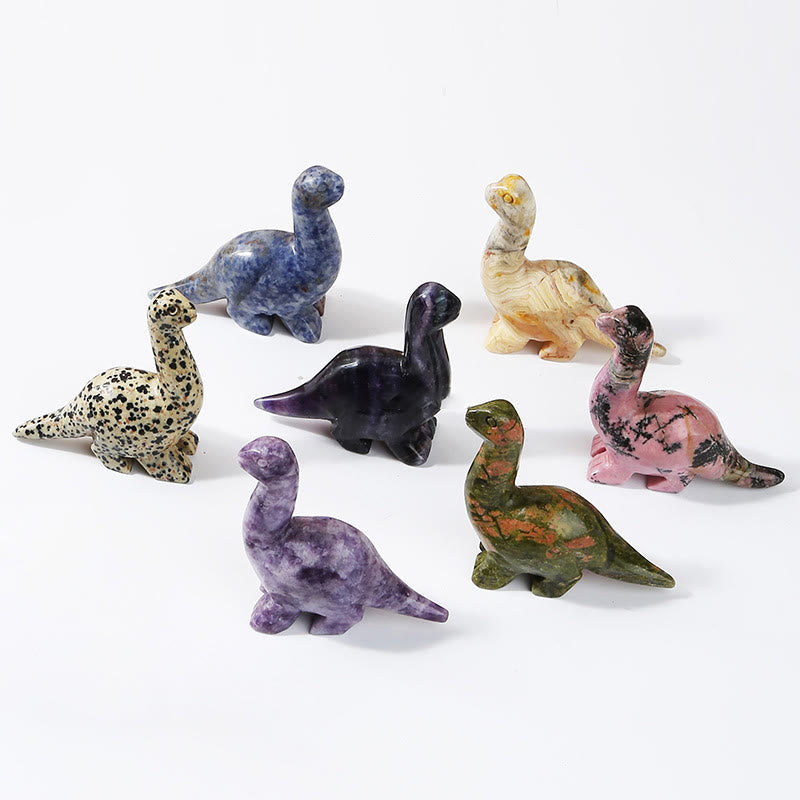 2.5 Inch Kristallen Dinosaurussen Thuisdecoratie Edelsteen Decor