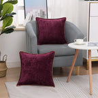 Zachte Chenille Velvet Kussensloop