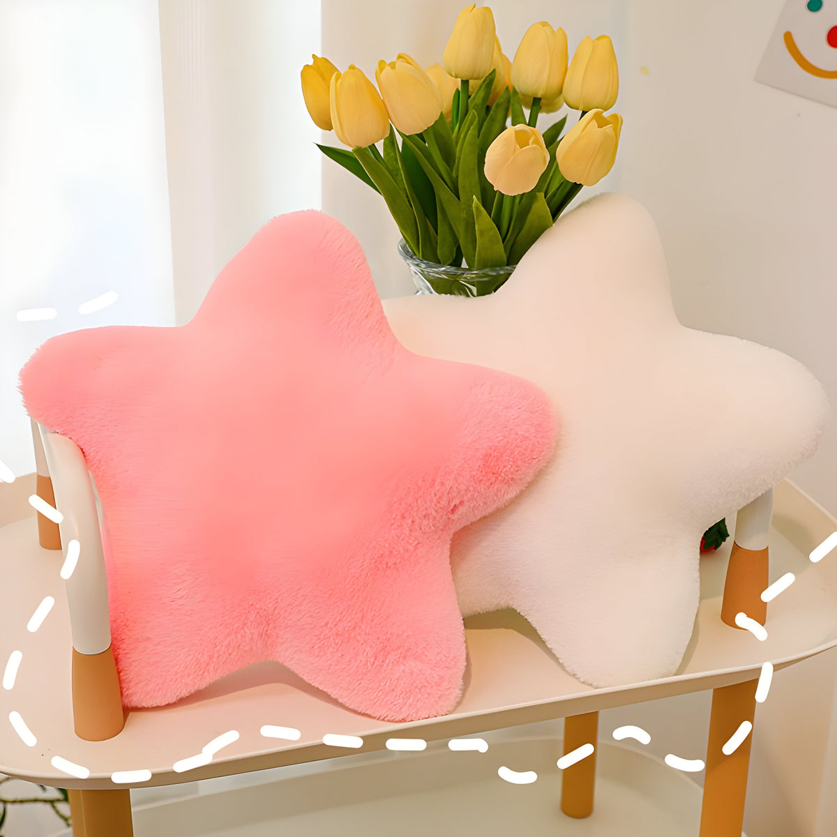 StellarHug Kussen - Decoratief Stervormig Kussen | Troscana