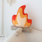 Vuur Plush Decoratieve Kussen
