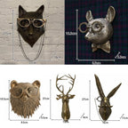 Unieke dierenhoofd wanddecoratie voor thuis