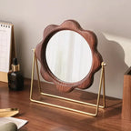 Elegante Draaibare Desktop Make-up Spiegel – Neoclassic Design