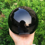 Obsidiaanse Kristallen Bal Decoratie