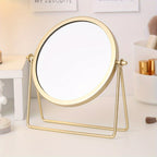 VintageGlow – Verstelbare Make-up Spiegel met IJzeren Frame
