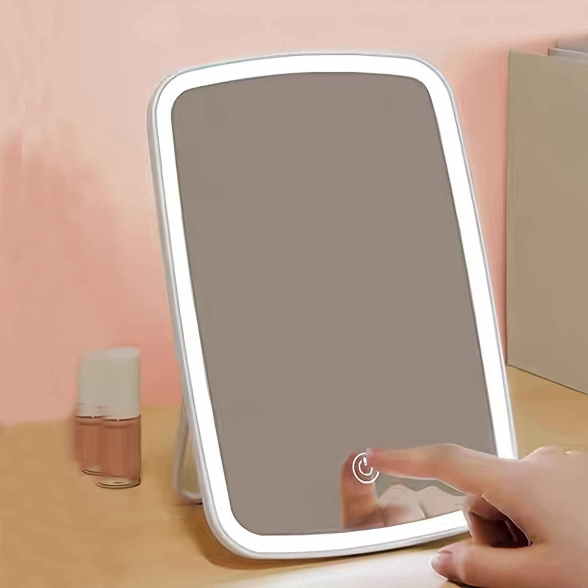 BloomMirror - Elegante LED Make-up Spiegel USB Oplaadbaar