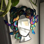 Medusa Gevet Glas Zonnevanger Spiegel
