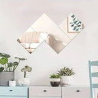Troscana | 3D Spiegel Wandstickers - Moderne Decoratie
