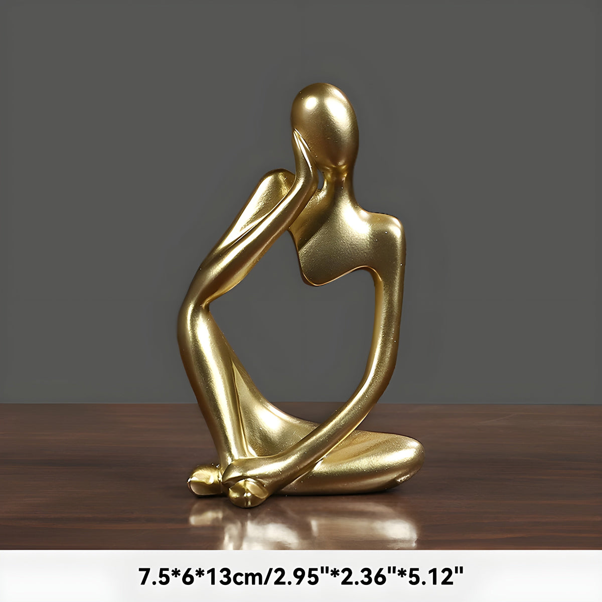 Abstract Thinker Beeldhouwwerk Huishouddecor