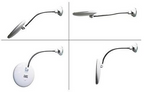 Troscana | 10X LED spiegel op zuignap