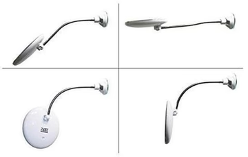 Troscana | 10X LED spiegel op zuignap