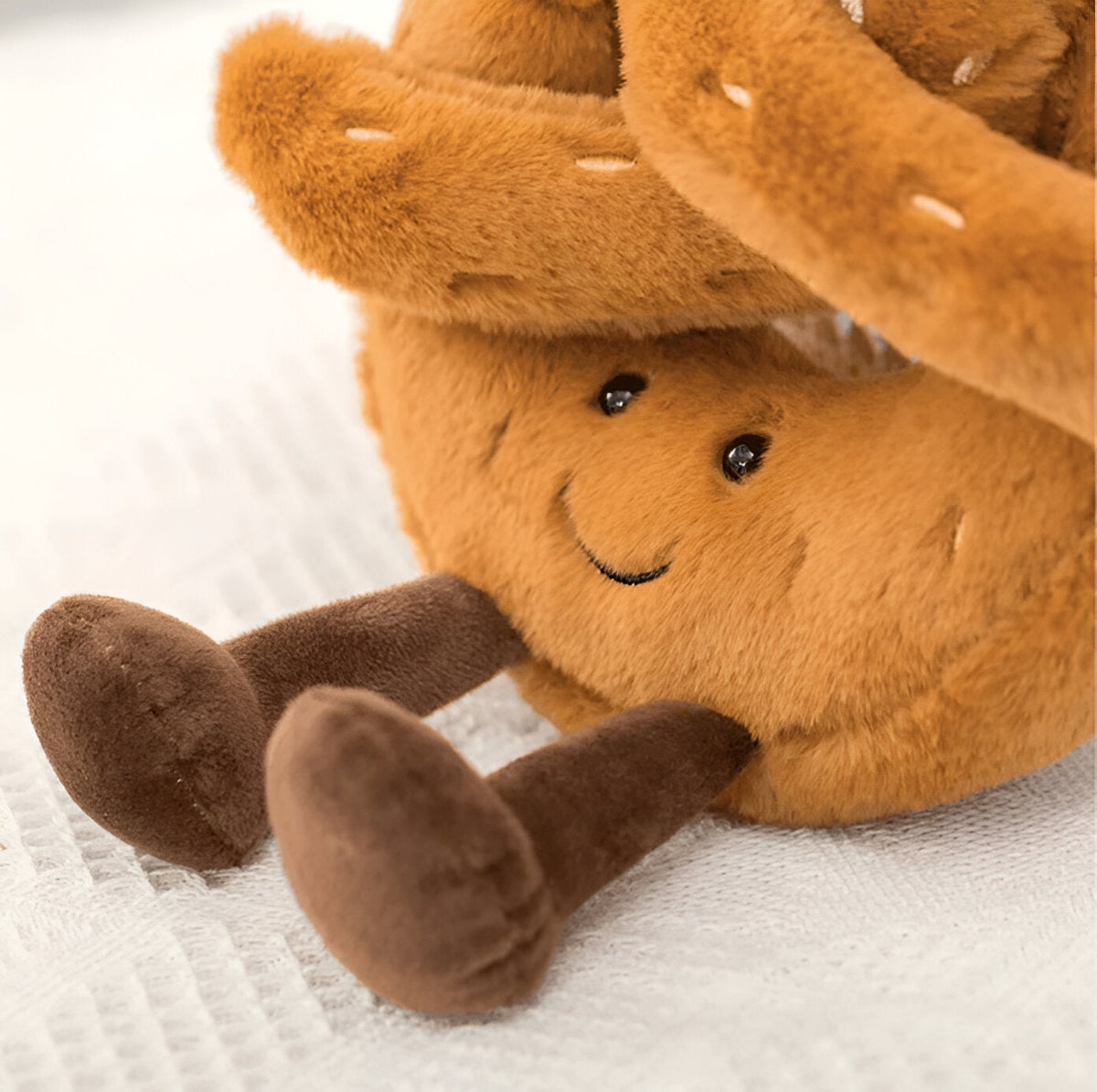 Pluche Pretzel – Zachte Knuffel Kussen in Ontbijt Ontwerp | Troscana