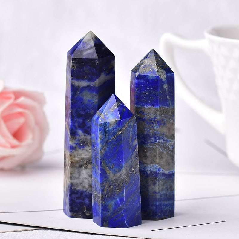 Lapis Lazuli Wijsheid en Bescherming Staf