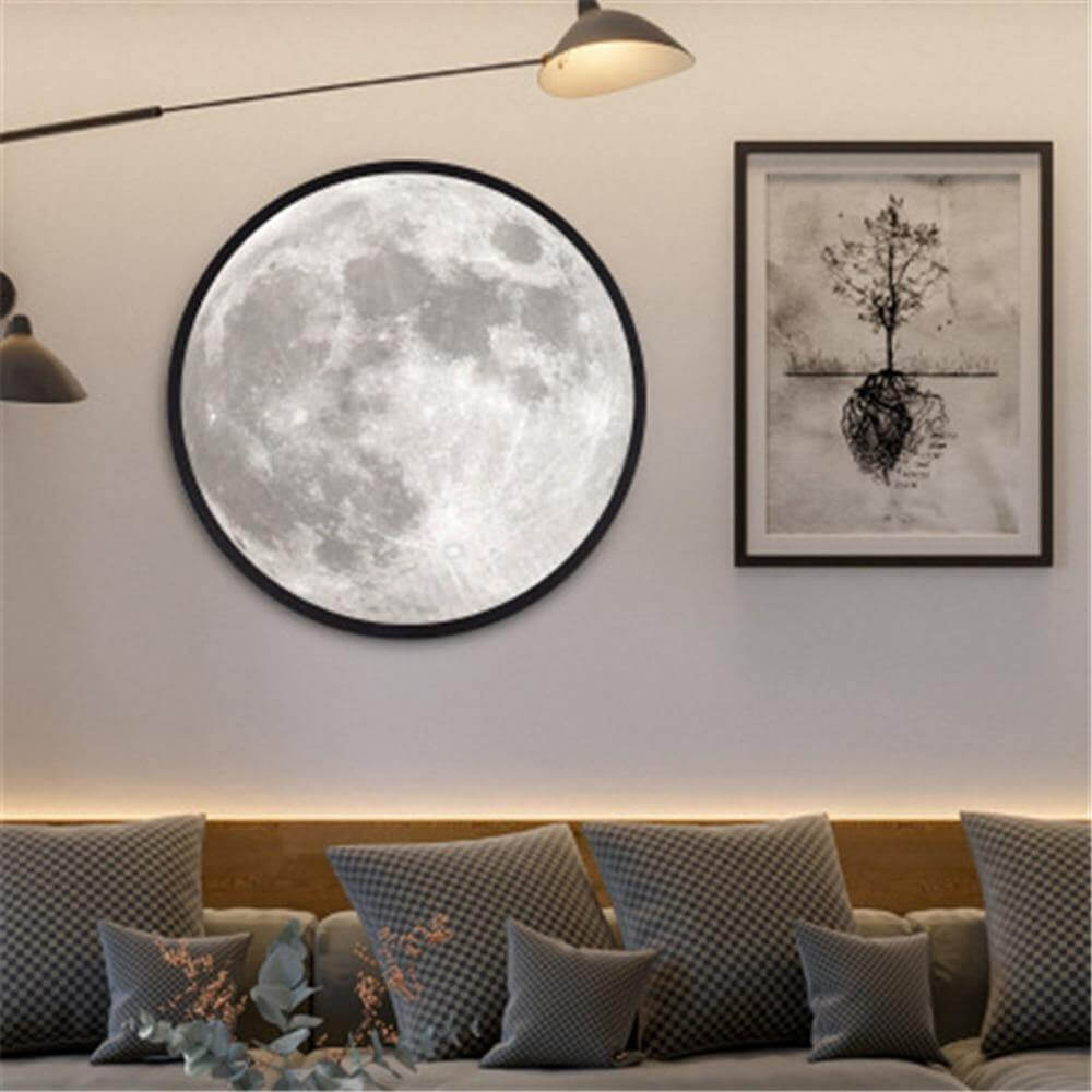 Slimme Moderne Maan Spiegel Wandlamp | Troscana