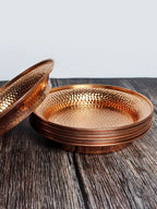 Heilig Genezing Koper Plate Trio