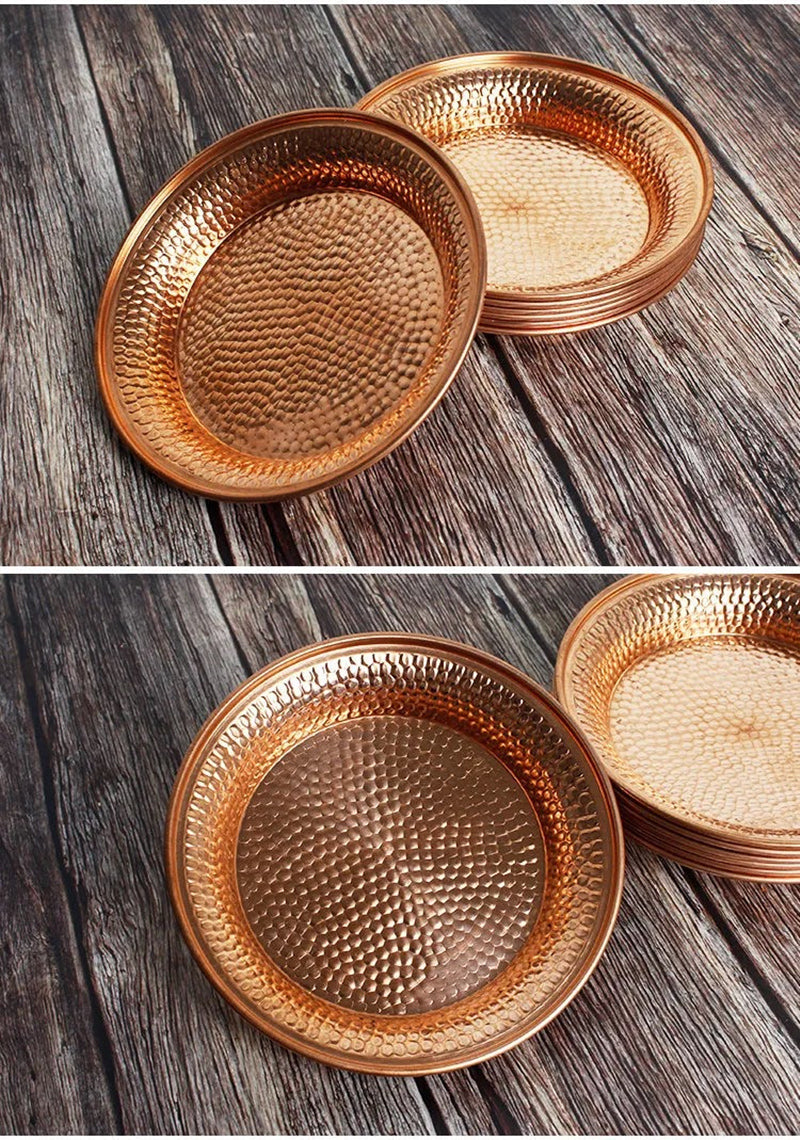 Heilig Genezing Koper Plate Trio