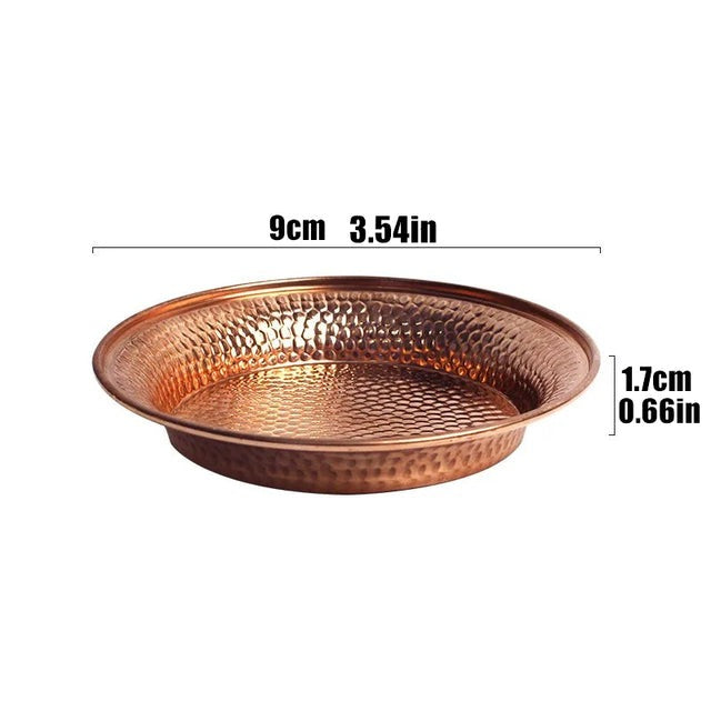 Heilig Genezing Koper Plate Trio