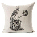 Skeleton Halloween Kussenslopen