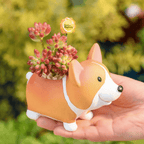 Hars Corgi Mini Bloempot