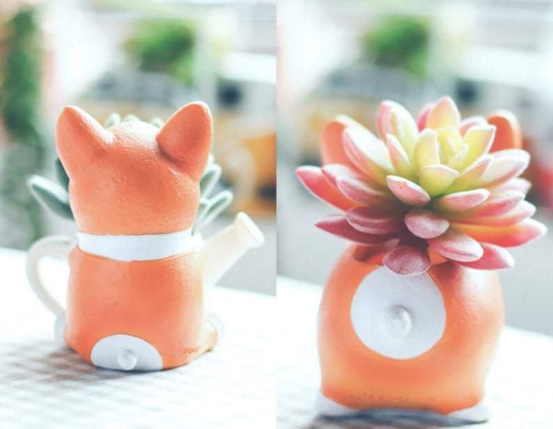 Hars Corgi Mini Bloempot