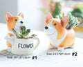 Hars Corgi Mini Bloempot