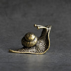 Retro Queen Koperen Mini Slak Thee Huisdier Bureau Ornament