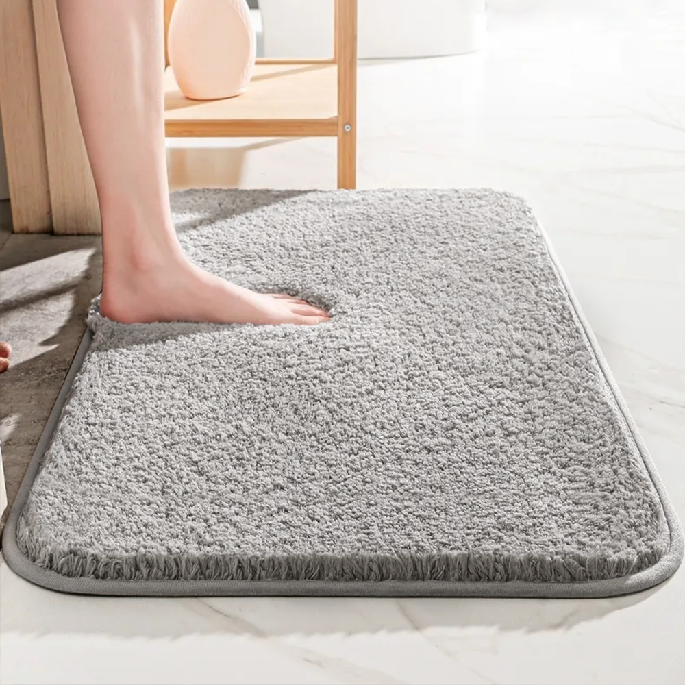 SoftStep Luxe Badmat – Extra Dikke Microfiber Mat met Anti-Slip en Hoge Absorptie