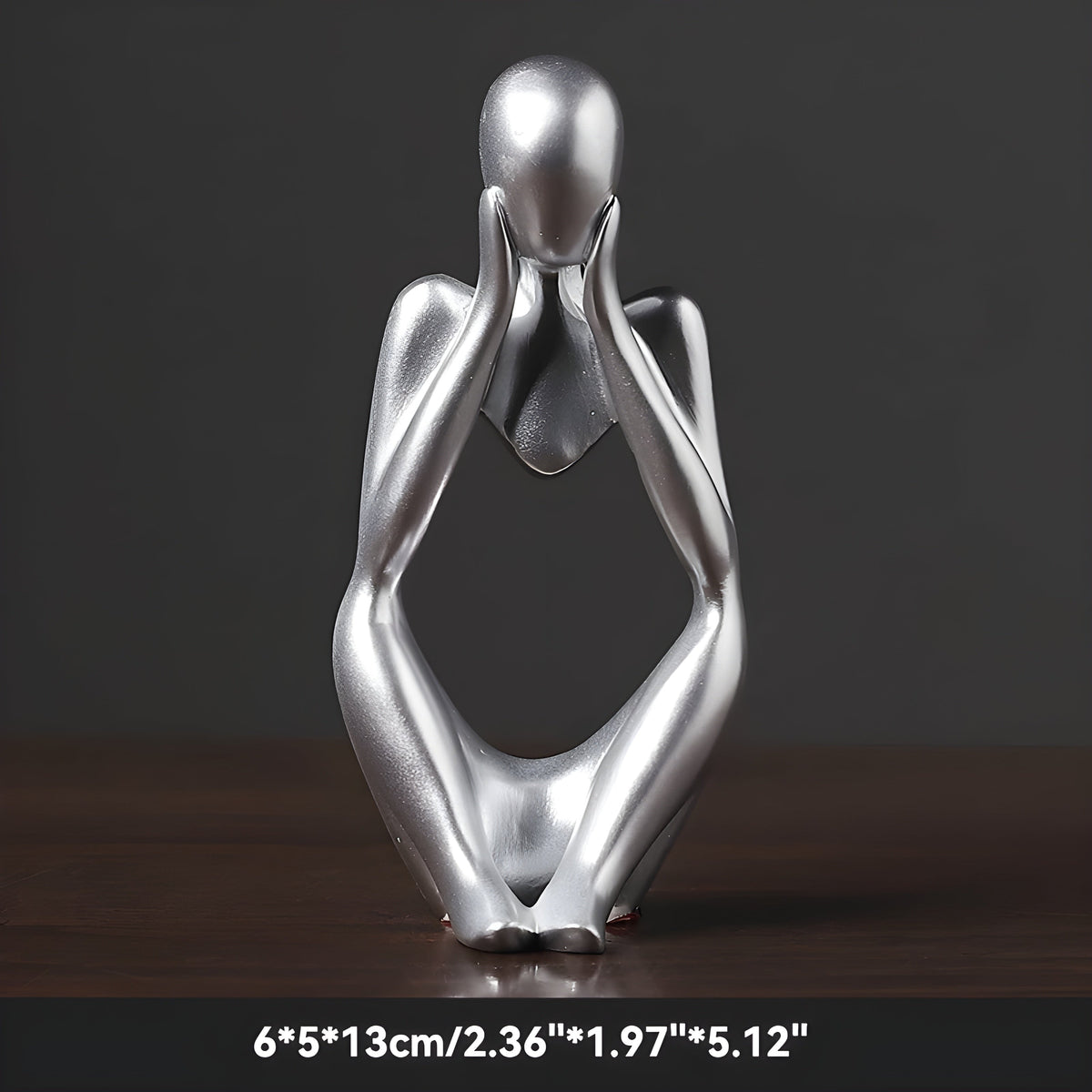 Abstract Thinker Beeldhouwwerk Huishouddecor