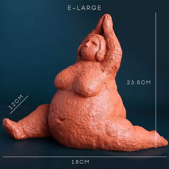 Zelfbewuste Dame Figuren