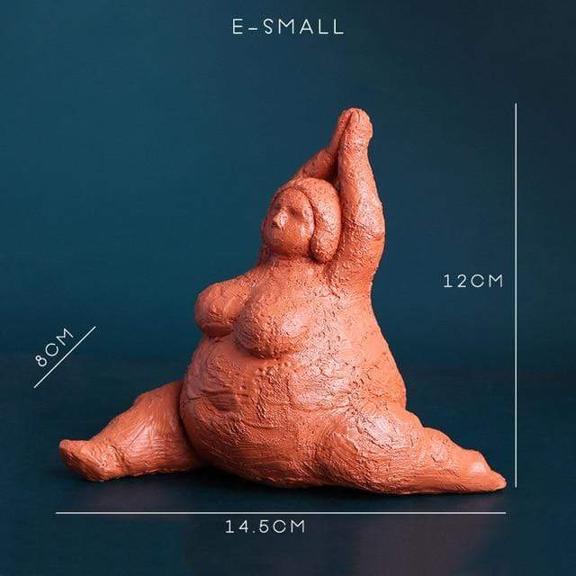 Zelfbewuste Dame Figuren