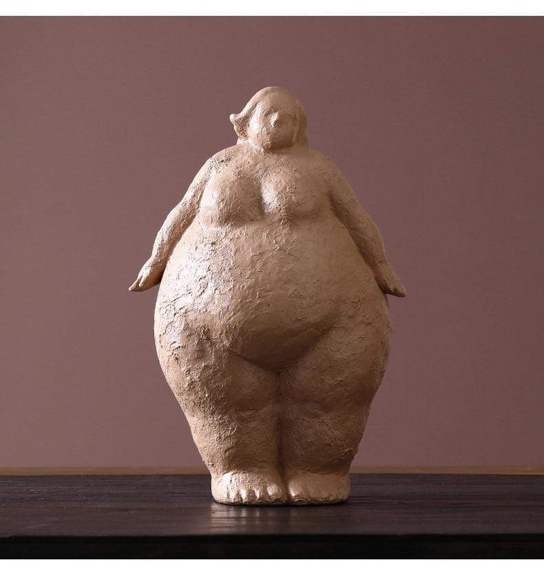 Zelfbewuste Dame Figuren