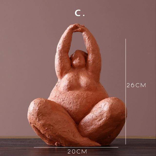 Zelfbewuste Dame Figuren